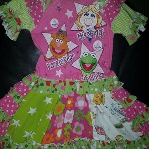 One of a Kind custom made Muppet dress